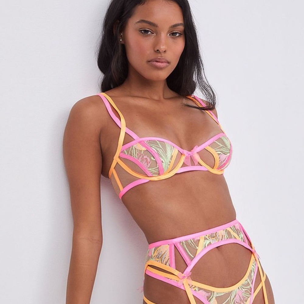 For Love and Lemons Tulip Garter XS